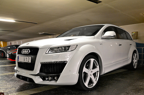 Audi Q7, вид сзади Audi Q7, купить авто в беларуси