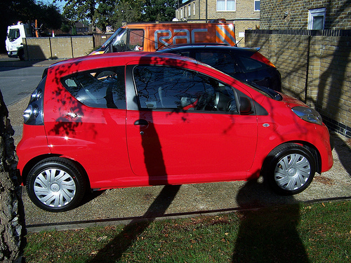 Citroen C1, вид сбоку Citroen C1, купить авто в беларуси
