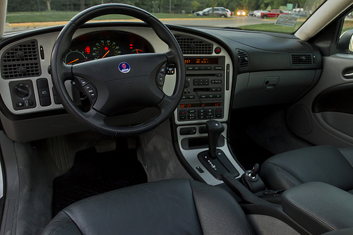 Saab 9-5, салон Saab 9-5, купить авто