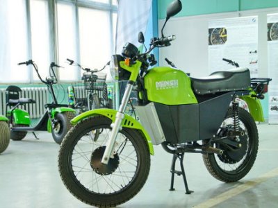 Электрический мотоцикл на базе Минска-125