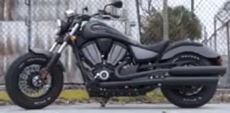 Компания Victory представила новую модель мотоцикла Gunner 2015