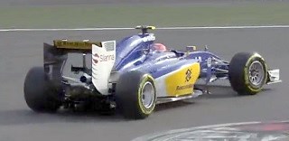 Sauber на квалификации Гран-при Китая 2015 года
