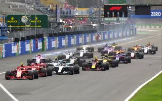 Старт гонки Формулы-1 2018 года в Монце