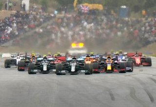Старт Гран-при Португалии 2020 года