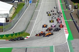 Старт Гран-при Австрии 2020 года
