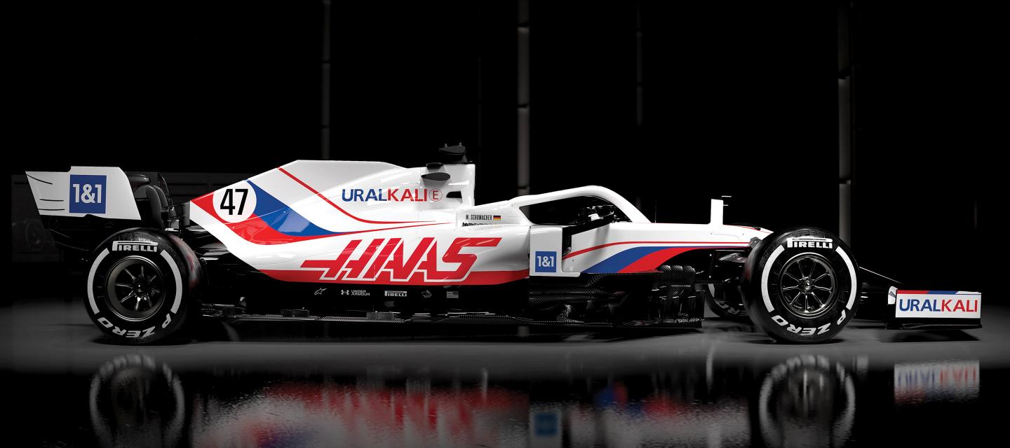 Мир Формулы-1: болид Haas VF21 2021 года