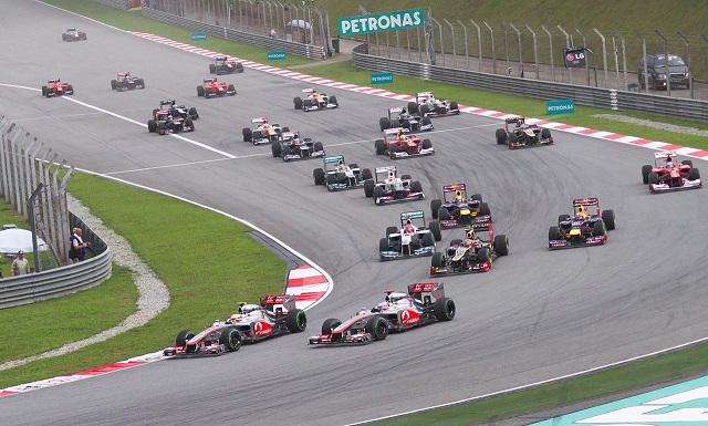Первый поворот, Малайзия, 2012, чемпионат Формулы-1
