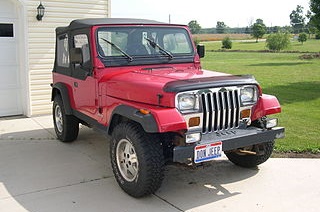 Jeep Wrangler 1992 года