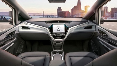 Интерьер электромобиля Cruize AV