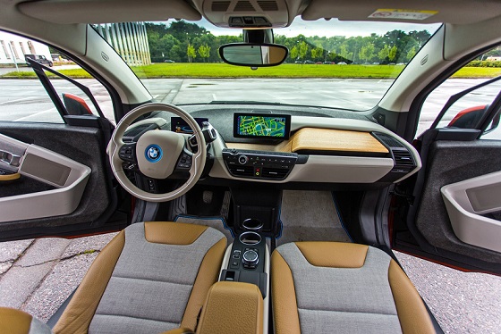 BMW i3 eDrive, интерьер