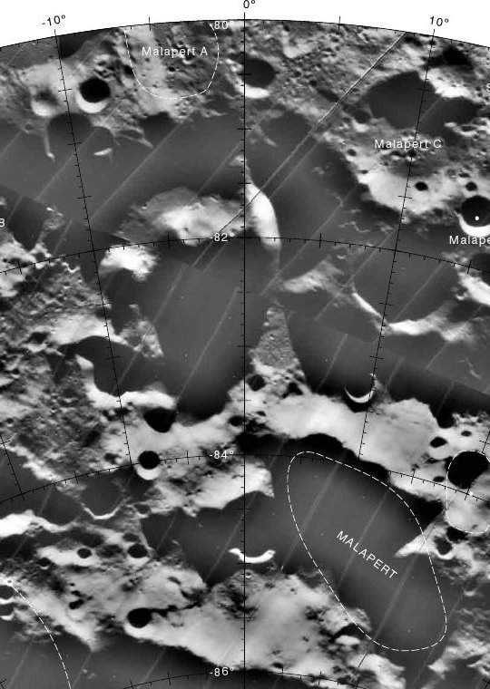Malapert craters