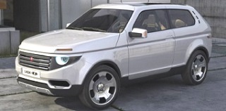 Скетч Lada 4x4 на платформе Renault