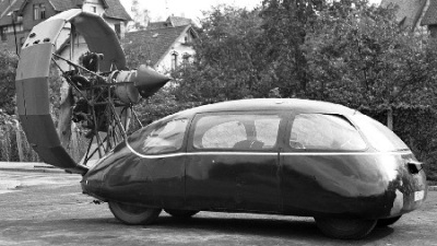 Аэромобиль Карла Шлера из Германии на базе Schlorwagen