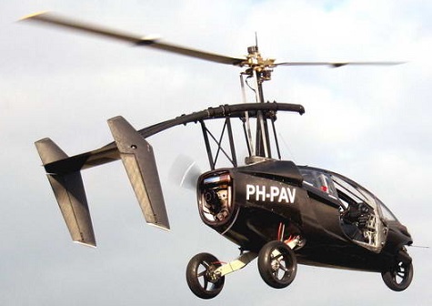 Pal-V: вертолет и мотоцикл в одном флаконе