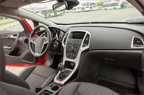 Opel Astra, салон Opel Astra