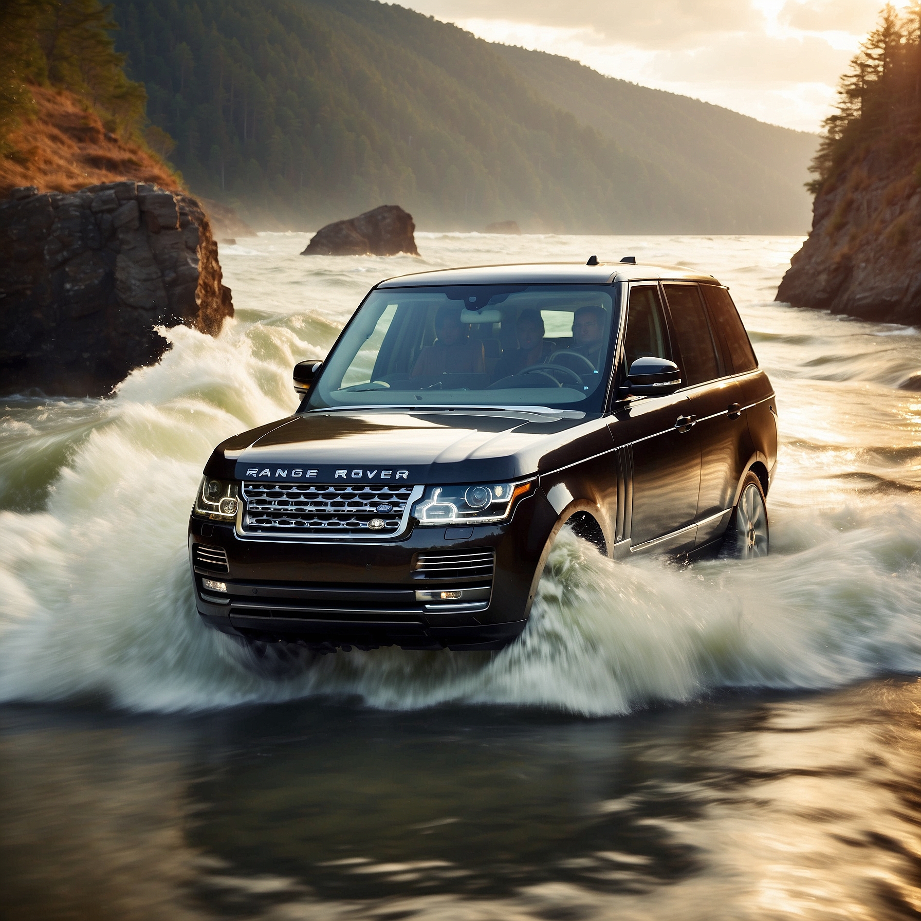 Range Rover, интерьер и внешний вид, двигатели, управляемость, комфорт