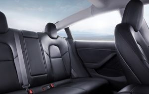 Электромобиль Tesla Model 3, салон