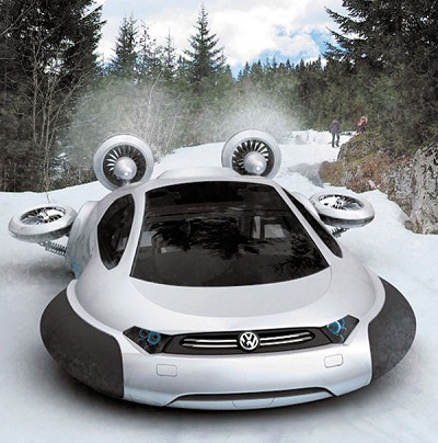 Вездеход-амфибия на воздушной подушке Volkswagen Aqua