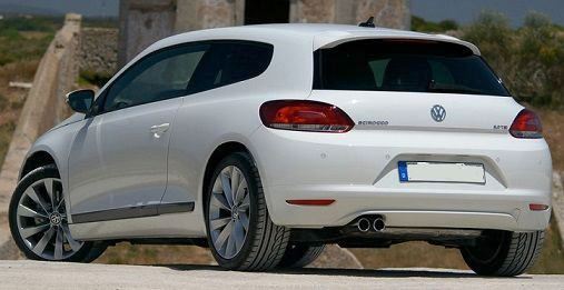 Volkswagen Scirocco, сбоку Volkswagen Scirocco,купить авто в беларуси