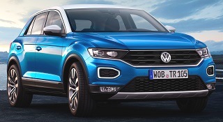 Маленький и мощный кроссовер Volkswagen T-Roc