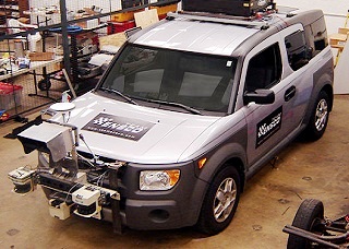 Автомобиль-робот DARPA Grand Challenge 2007, Volvo, беспилотные автомобили