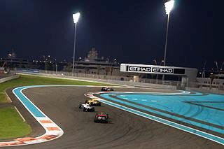 Формула-1, новости: на подиуме гонки 2016 года в Абу-Даби Хэмилтон, Росберг и Феттель