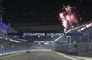 Гран-при Сингапура 2014 года: Хэмилтон - Феттель - Риккардо