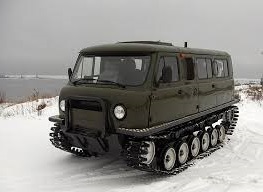 Гусеничный вездеход на базе УАЗ-452