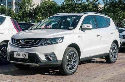 Обновленный кроссовер Geely Emgrand X7