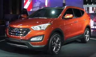 Hyundai Santa Fe получит гибридную силовую установку