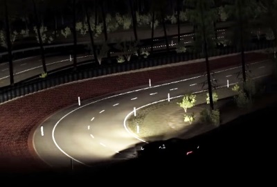 Ford Predictive Night Diriving Headlights, машинное зрение