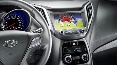 Небольшая модель HB20 от Hyundai получила цифровой ТВ-тюнер