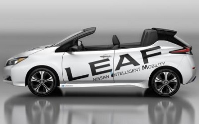 Новый электромобиль Nissan Open Car не имеет крыши