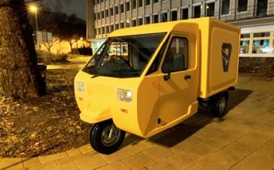Новый грузовой трицикл "Шмель" от ГАЗ создан в России