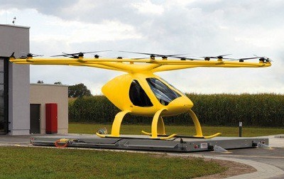 Дрон Volocopter 2X в качестве воздушной скорой помощи