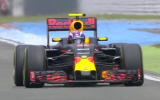 Red Bull в гонке Формулы-1 2016 года в Хоккенхайме