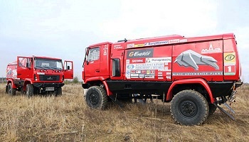 Пилоты МАЗ вошли в десятку лучших зачета Дакар-2015
