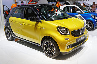 Smart Forfour 2014 года
