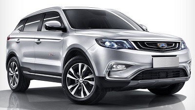 Geely Atlas беларуской сборки - самый популярный в России