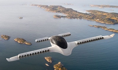 Летающее такси Lilium Jet - мультикоптер и самолет одновременно