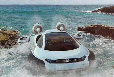 Вездеход-амфибия Volkswagen Aqua для путешествий по Земному шару без учета дорог