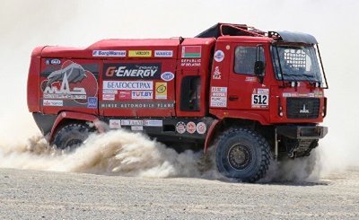 МАЗ Сергея Вязовича на ралли Дакар-2018