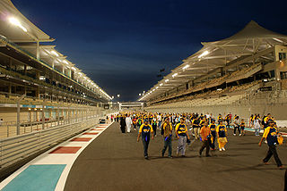 Этап Формулы-1 2014 года на трассе Яс Марина в Абу-Даби