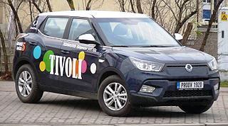 Кроссовер-новинка SsangYong Tivoli
