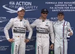 Первая квалификация Формулы-1 2015 года: Mercedes далеко впереди