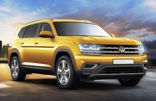 Кроссовер Volkswagen Teramont 2018 года