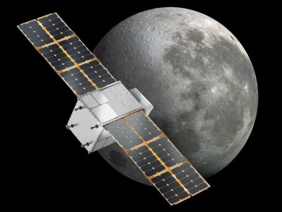 Аппарат CAPSTONE около Луны