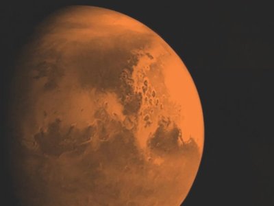 Снимок Марса с аппарата Тяньвэнь-1